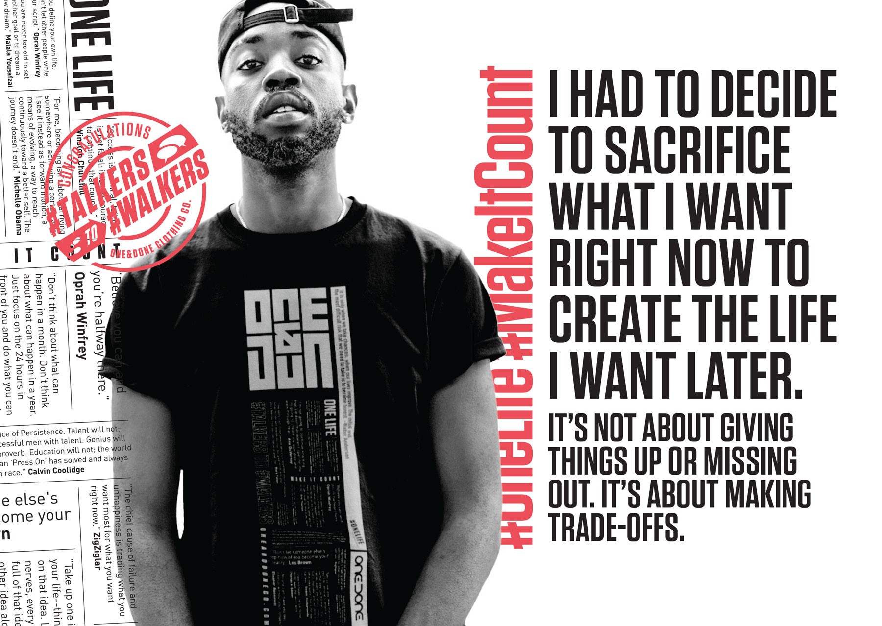 One And Done Apparel Blockstyle Tee Man 01